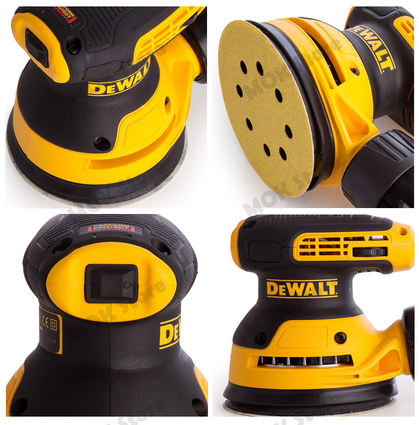 DeWalt DWE6423 5" Random Orbital Sander w/Dust Bag (220V/NEW) Variable